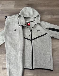 Nike Tech Fleece Tracksuit Set Grey