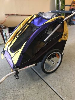 Burley solo bike trailer