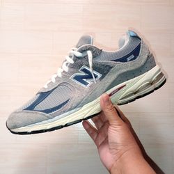 Men's Size 12 New Balance 2002R Castlerock Navy Blue 