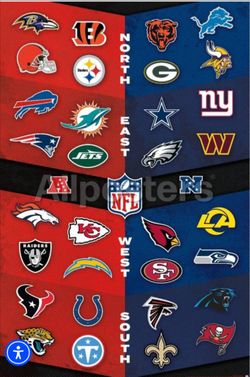 RARE NFL POSTER