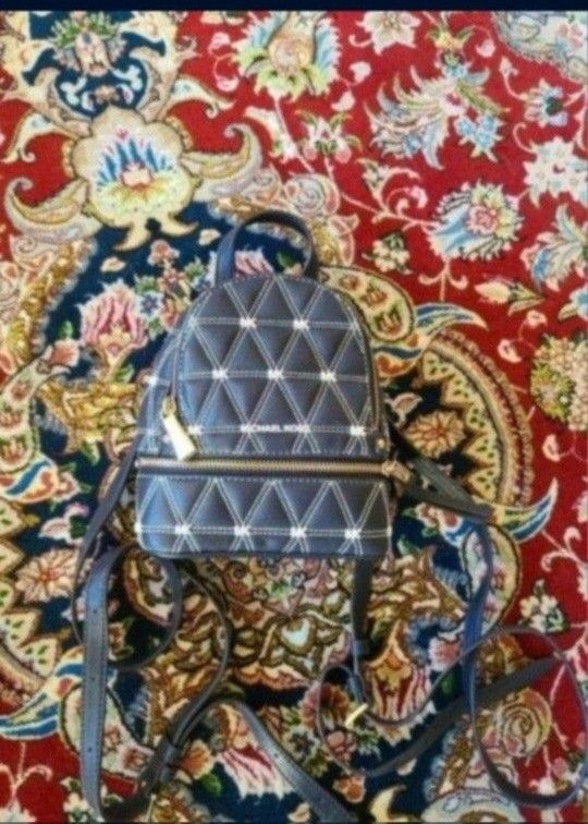 MICHAEL KORS LEATHER MINI BACKPACK 