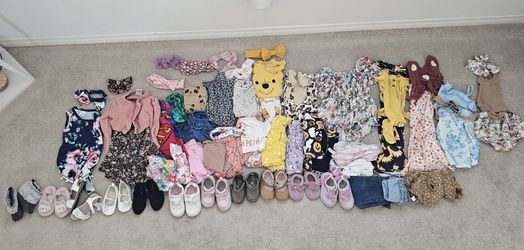 6-12 Months Baby Girl Clothes And Shoes