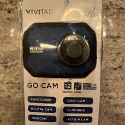 Vivitar DVR757-BLU Go Cam