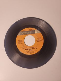 Vintage Frank Sinatra 7" Vinyl Record Single 45 RPM Reprise Untested