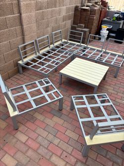 Outdoor Patio Furniture Set – Aluminum Frame