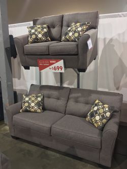 2Pc Sofa and Loveseat Set Sale