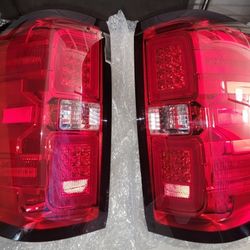 14-18 Chevrolet Silverado LED Taillights Luces Traseras Calaveras Focos Luces Chevy