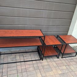 Entertainment / TV Stand And End Tables 