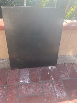 Black tiles