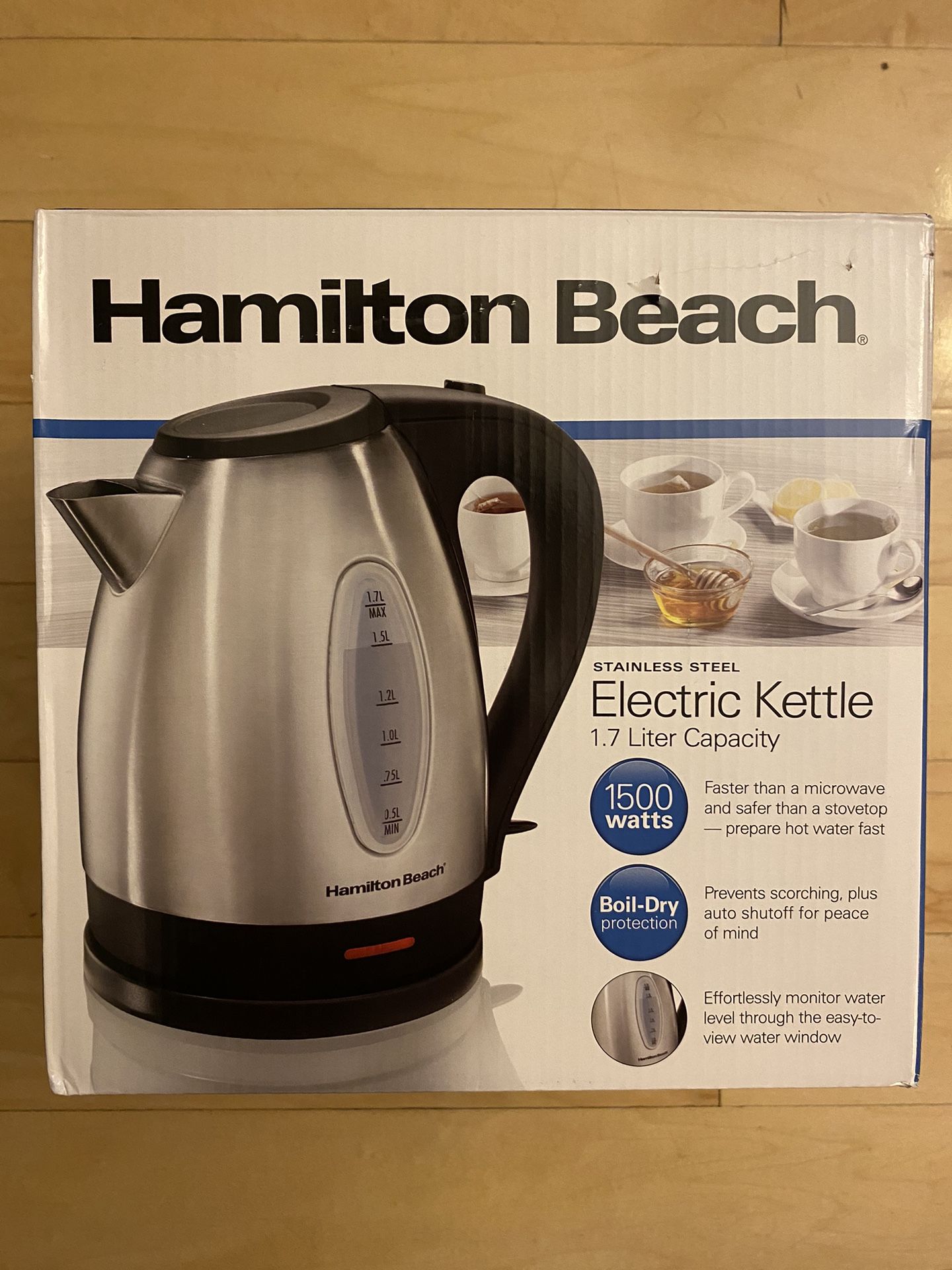 Brand New Hamilton Beach Electric Kettle