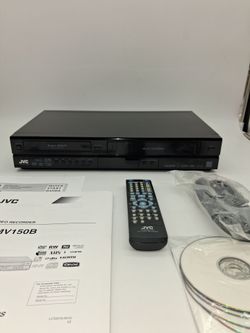 JVC, DR-MV150B,DVD Recorder/VCR with remote, manual and cable.  HDMI output.  Digital Tuner.  Works fine.