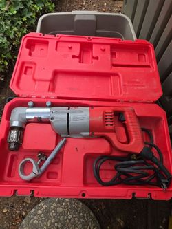 7 Amp Corded 1/2 in. Corded Right-Angle Drill Kit with Hard Case
