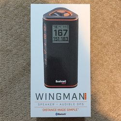 Bushnell Wingman View Bluetooth Golf Speaker NEW IN BOX