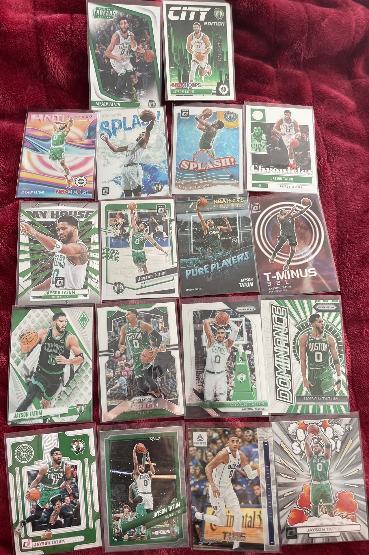 Jayson Tatum Card Lot