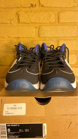 Nike Air Penny 2 II “Black Royal” Size {contact info removed}