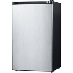 Daewoo 4.4 cu ft Energy Star Spotless Steel Refrigerator FR-044RVSE