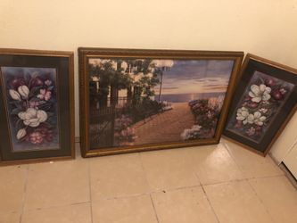 The three paintings for 25$