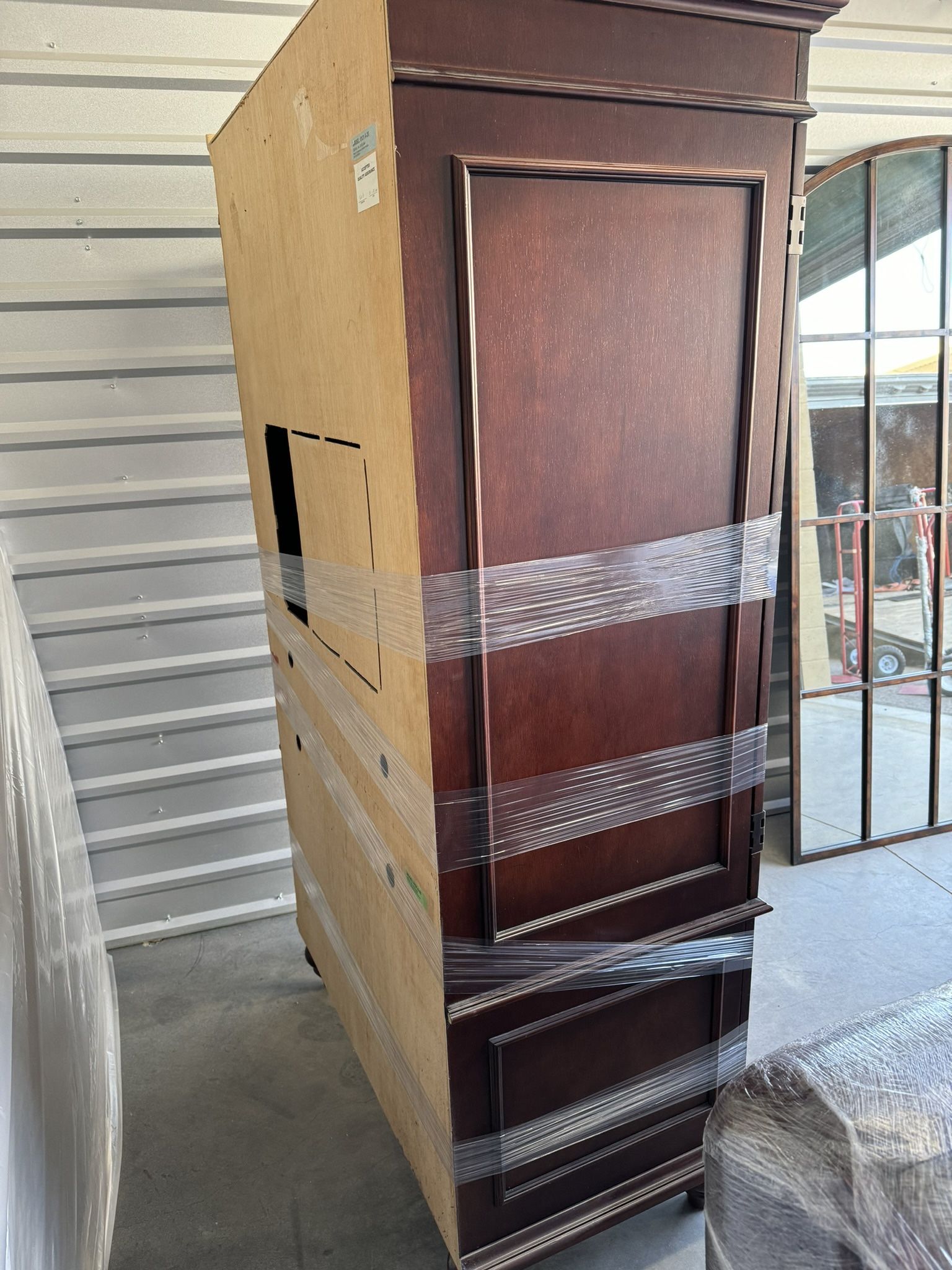 Cherry Wood Armoire