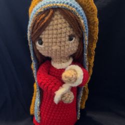 Crochet Virgin Mary 
