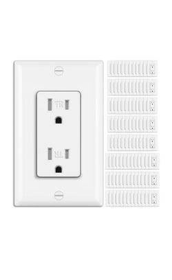 100 Pack 15 Amp Outlet (New in Box)