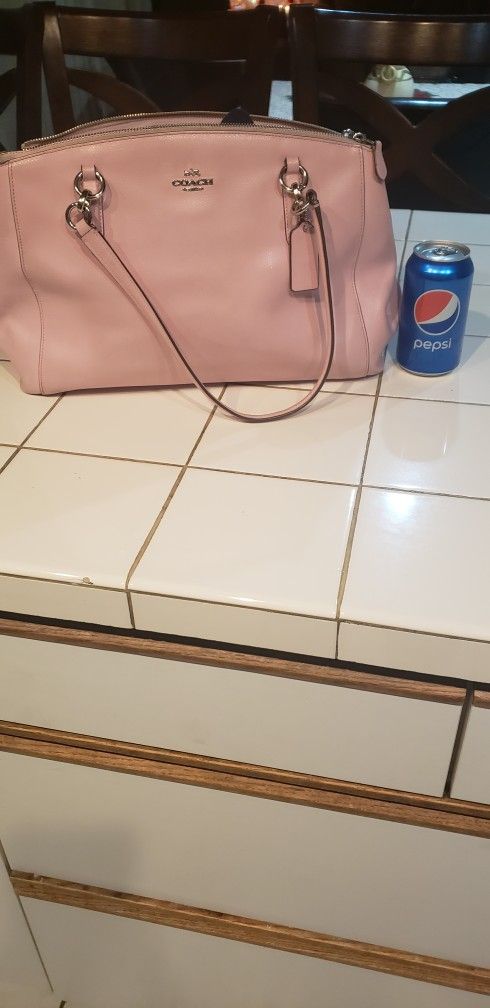 Pink Coach Purse