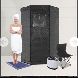 🔥 BRAND NEW Portable Steam Sauna (Qiutmer) – Full Size Spa Kit 🔥