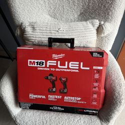 New Milwaukee Drill Set