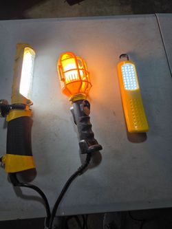 3 mechanic, workshop lights