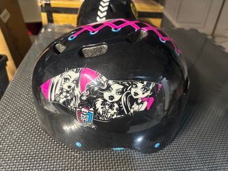 Used Monster High Helmet bike Youth 8-12