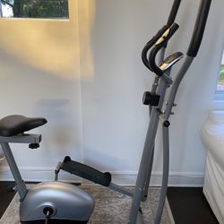 Elliptic Bike Exercise Machine