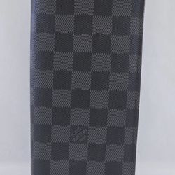 Louis Vuitton Damier Graphite Brazza Long Bi-Fold Organizer