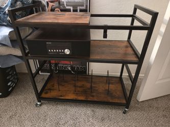 Record Player and Record stand