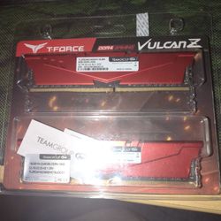 Vulcan Z T Force DDR 4 3600 Mhz Ram 16 Gig 2x8 