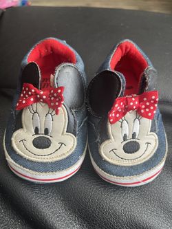 Minnie Mouse Baby Shoes 