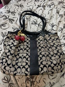Y2K Coach monogram C Devine Tote