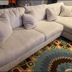 Cream Sectional