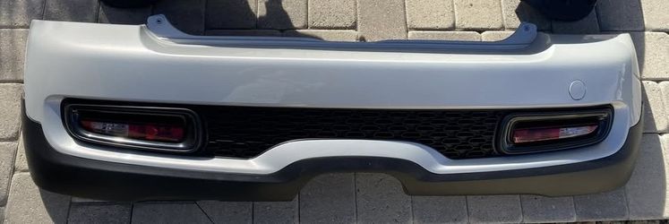 Mini Cooper S R55 R56 R57 R58 R59 Rear Bumper White Silver (A62)