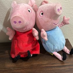 Peppa Pig & George Plush Set