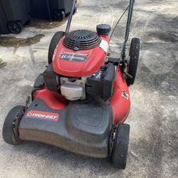 Troy built Self propelled Mower. Been Sitting In Garage For A While 