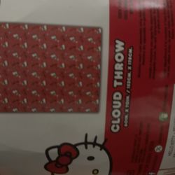 Hello Kitty Throw Blanket 