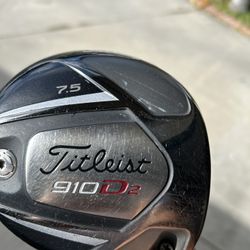 Titleist Driver 910D2  Loft 7.5