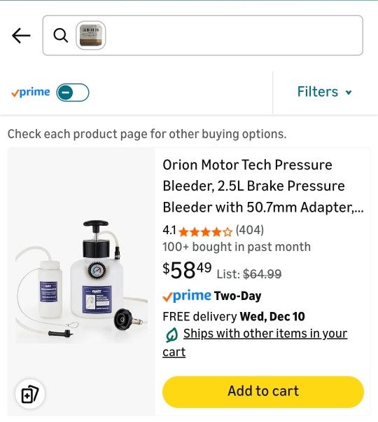 Orion Motor Tech Pressure Bleader