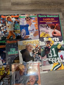 Tennis football baseball sports illustrated
