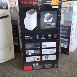 New Toshiba 12000btu 4in1 Portable Air Conditioner 