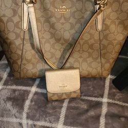 Mk Bag Pink And Brown  Coach Rose Gold And Tan Black Coach Bag With Grey 