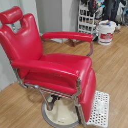 1950 Koch Antique Barber Chair 