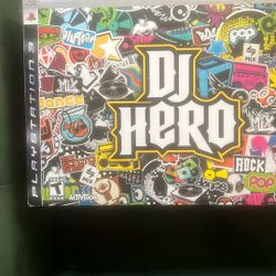 DJ Hero Complete W/ Dongle And 2 Turntables! Game PS3 