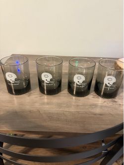 Whiskey Glasses Chicago Bears
