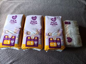 Size 1 baby diapers