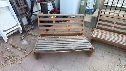 Outdoor benches